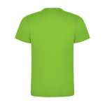 Kurzarm-Kinder-T-Shirt aus Baumwolljersey, 165 g/m2 Roly farbe lindgrün zweite Rückansicht