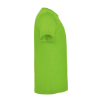 Kurzarm-Kinder-T-Shirt aus Baumwolljersey, 165 g/m2 Roly farbe lindgrün zweite Seitenansicht