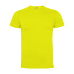 Kurzarm-Kinder-T-Shirt aus Baumwolljersey, 165 g/m2 Roly farbe neongelb