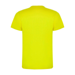 Kurzarm-Kinder-T-Shirt aus Baumwolljersey, 165 g/m2 Roly farbe neongelb zweite Rückansicht