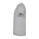 Kurzarm-Kinder-T-Shirt aus Baumwolljersey, 165 g/m2 Roly farbe hellgrau Seitenansicht