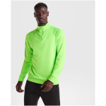 Sportpullover aus Polyester mit halbem Reißverschluss, 200 g/m², Roly farbe grau Lifestyle-Bild