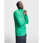 Polyester-Sportpulli mit Halbreißverschluss, 200 g/m2, Roly farbe köngisblau Lifestyle-Bild