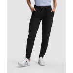 Sporthose aus Baumwolle und Polyester für Damen, 280 g/m², Roly farbe schwarz Lifestyle-Bild