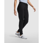 Sporthose aus Baumwolle und Polyester für Damen, 280 g/m², Roly farbe schwarz Lifestyle-Bild 2