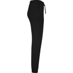 Sporthose aus Baumwolle und Polyester für Damen, 280 g/m², Roly farbe schwarz zweite Seitenansicht