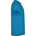 Kurzarm-T-Shirt aus Baumwolle für Herren, 165 g/m2, Roly zweite Seitenansicht