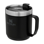 Thermobecher aus Stahl und Tritan, Stanley Classic, 350 ml farbe schwarz zweite Ansicht
