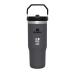 Thermobecher aus Edelstahl, Stanley IceFlow™, 890 ml Ansicht mit Druckbereich