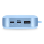 Rechteckige Powerbank, lädt 3 Geräte gleichzeitig, 20 W achte Ansicht