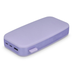 Rechteckige Powerbank, lädt 3 Geräte gleichzeitig, 20 W