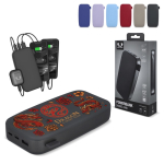 Rechteckige Powerbank, lädt 3 Geräte gleichzeitig, 20 W