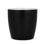 Keramiktasse mit matter Oberfläche in mehreren Farben 350ml farbe schwarz vierte Ansicht
