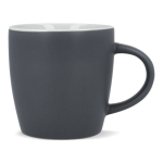 Keramiktasse mit matter Oberfläche in mehreren Farben 350ml farbe grau zweite Ansicht