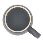 Keramiktasse mit matter Oberfläche in mehreren Farben 350ml farbe grau sechste Ansicht