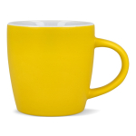 Keramiktasse mit matter Oberfläche in mehreren Farben 350ml farbe gelb zweite Ansicht