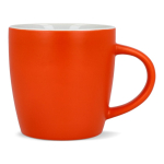 Keramiktasse mit matter Oberfläche in mehreren Farben 350ml farbe orange zweite Ansicht