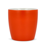 Keramiktasse mit matter Oberfläche in mehreren Farben 350ml farbe orange vierte Ansicht