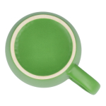Keramiktasse mit matter Oberfläche in mehreren Farben 350ml farbe lindgrün sechste Ansicht