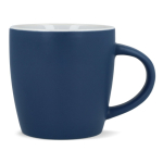 Keramiktasse mit matter Oberfläche in mehreren Farben 350ml farbe dunkelblau zweite Ansicht
