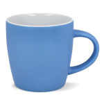 Keramiktasse mit matter Oberfläche in mehreren Farben 350ml farbe hellblau