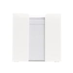 Notizblock-Würfel mit 800 FSC-Seiten in 10 x 10 x 10 cm Box farbe weiß zweite Ansicht