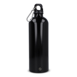 Flasche aus recyceltem Edelstahl in Metallic-Farben, 750 ml farbe weiß