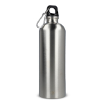 Flasche aus recyceltem Edelstahl in Metallic-Farben, 750 ml farbe weiß