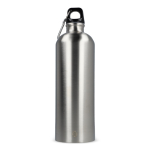 Flasche aus recyceltem Edelstahl in Metallic-Farben, 750 ml farbe weiß zweite Ansicht