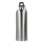 Flasche aus recyceltem Edelstahl in Metallic-Farben, 750 ml farbe weiß vierte Ansicht