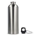 Flasche aus recyceltem Edelstahl in Metallic-Farben, 750 ml farbe weiß fünfte Ansicht