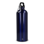 Flasche aus recyceltem Edelstahl in Metallic-Farben, 750 ml farbe weiß