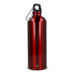 Flasche aus recyceltem Edelstahl in Metallic-Farben, 750 ml farbe weiß