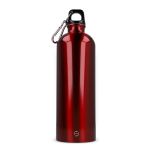 Flasche aus recyceltem Edelstahl in Metallic-Farben, 750 ml farbe weiß zweite Ansicht