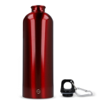 Flasche aus recyceltem Edelstahl in Metallic-Farben, 750 ml farbe weiß fünfte Ansicht