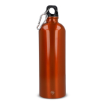 Flasche aus recyceltem Edelstahl in Metallic-Farben, 750 ml farbe weiß