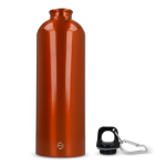 Flasche aus recyceltem Edelstahl in Metallic-Farben, 750 ml farbe weiß fünfte Ansicht
