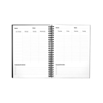 A5-Notizbuch mit Hardcover und InfiniteBook-Scan, schwarze Tinte farbe schwarz vierte Ansicht