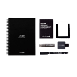 A5-Notizbuch mit Hardcover und InfiniteBook-Scan, schwarze Tinte farbe schwarz neunte Ansicht