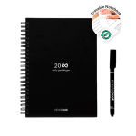 A5-Notizbuch mit Hardcover und InfiniteBook-Scan, schwarze Tinte farbe schwarz Ansicht der Schachtel