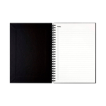 In Europa hergestelltes InfiniteBook A5-Notizbuch mit Hardcover, schwarze Tinte farbe schwarz zweite Ansicht