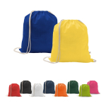 Turnbeutel aus recycelter Baumwolle und Polyester, 150 g/m2 Ansicht in vielen Farben