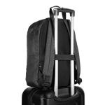 Laptoprucksack aus recyceltem Polyester mit Innenfutter, 16” farbe dunkelgrau sechste Ansicht