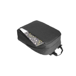 Laptoprucksack aus recyceltem Polyester mit Innenfutter, 16” farbe dunkelgrau achte Ansicht