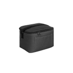 Thermotasche aus recyceltem Polyester mit verstellbarem Gurt, 7 L farbe schwarz