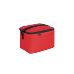 Thermotasche aus recyceltem Polyester mit verstellbarem Gurt, 7 L farbe rot