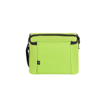 Thermotasche aus recyceltem Polyester mit verstellbarem Gurt, 7 L farbe hellgrün dritte Ansicht