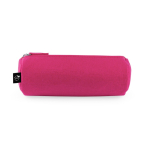 Zylindrisches Etui aus recyceltem Filz mit Reißverschluss farbe rosa zweite Ansicht