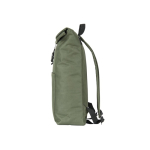 Multifunktionaler Laptop-Rucksack mit Rollverschluss, 17,3” farbe dunkelgrün vierte Ansicht