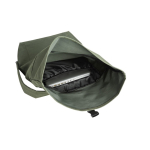 Multifunktionaler Laptop-Rucksack mit Rollverschluss, 17,3” farbe dunkelgrün sechste Ansicht